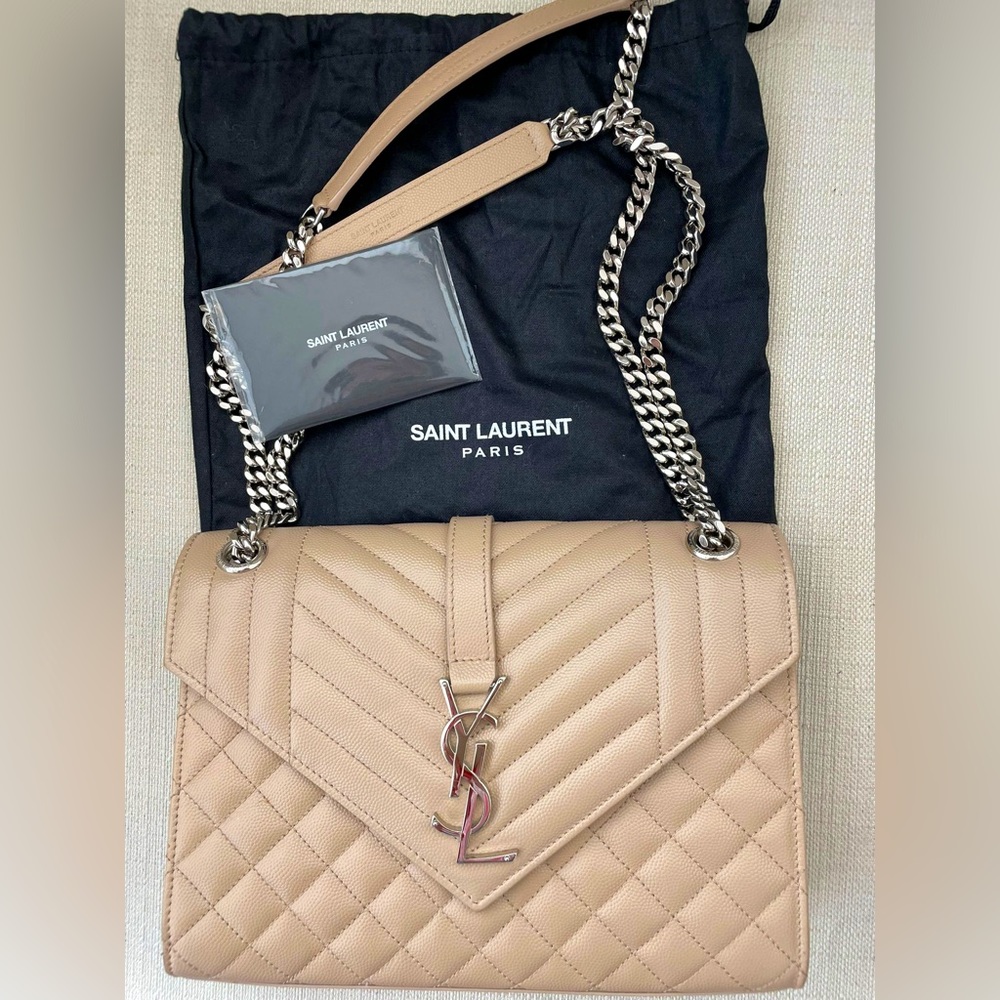 YSL authentic envelope bag